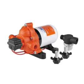 Membraanpomp (drinkwaterpomp), 24V, 10.6 L/min, 3.1 bar