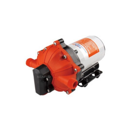 Heavy duty Waterpomp en accumulatortanksysteem, 24V, 20.8 L/Min, Inschakeldruk (1.4 bar), Uitschakeldruk (4.2 bar), 1L drukvat